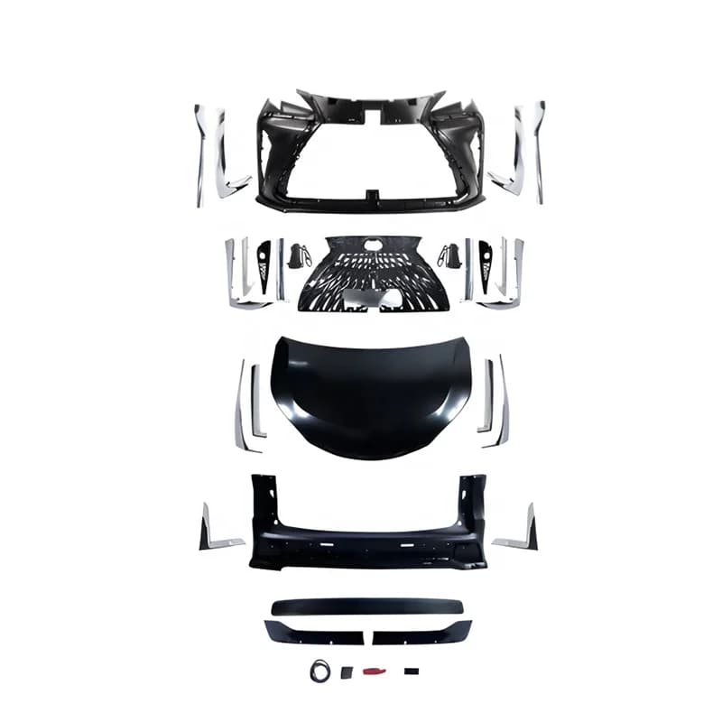 Upgrade Hot Sale Advanced PP Material Car Surround Car Bumper Grille Bodykit for Sienna Auto Accessories
