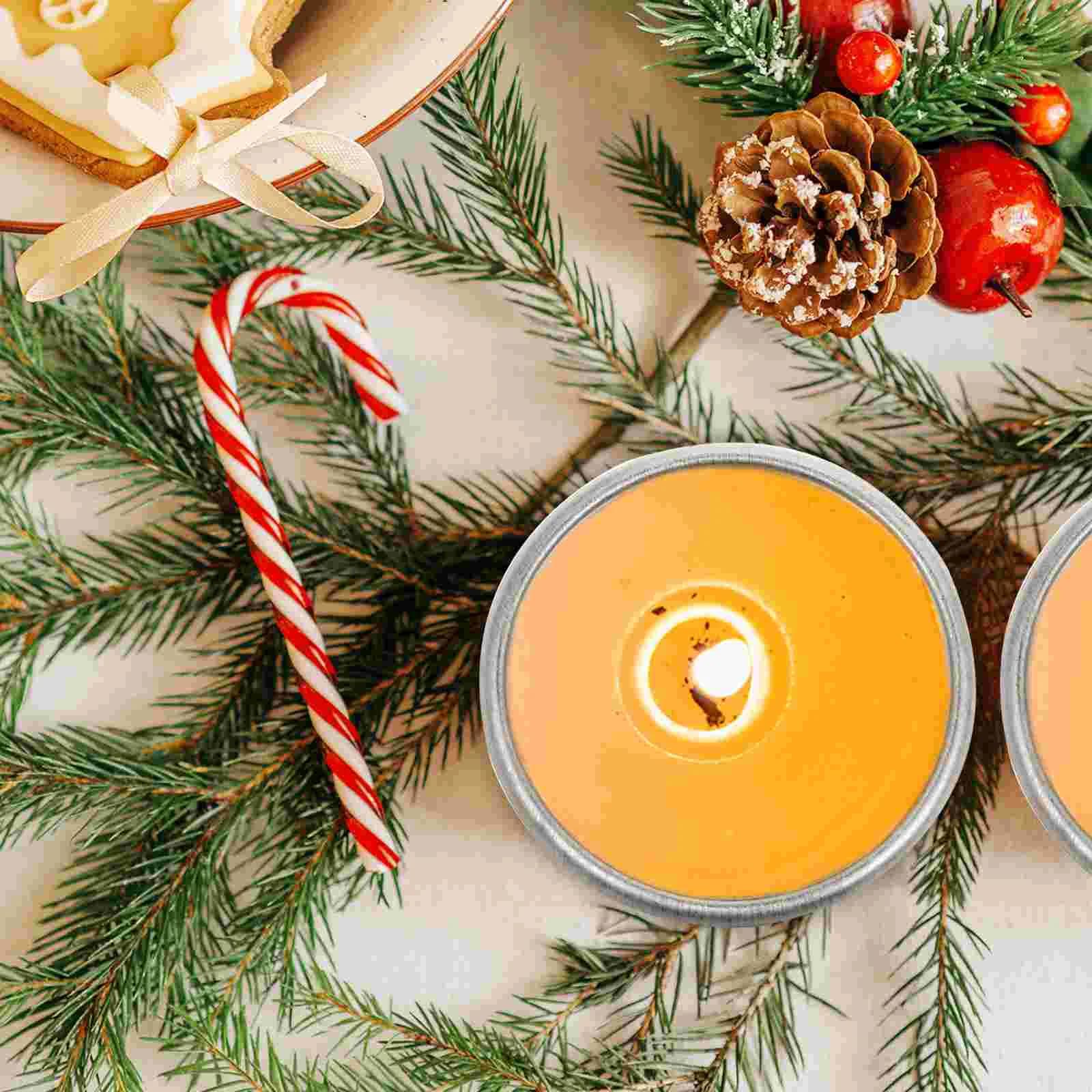 20PCS Candle Holders Home Decorations Wax Cups Taper Tealight Cup Metal Tea Light Case Home Desktop Tealight Candles Holder