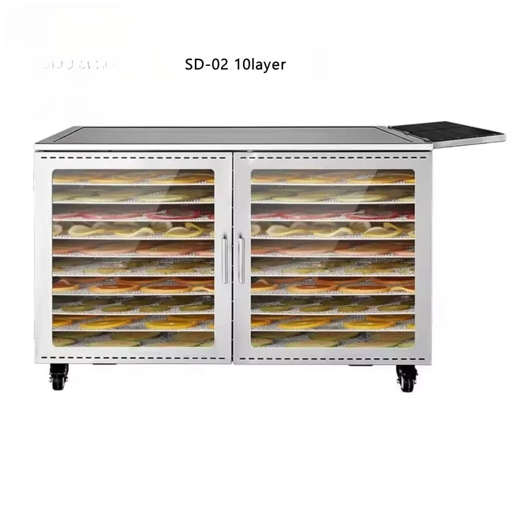 Large Capacity Vegetable Fruit Seafood Grain Herb Fish Solar Dehydrator Dryer Solar Dryer Machine For Rice Paddy