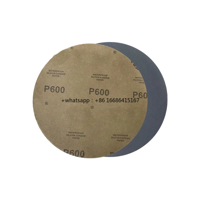 250 To 300mm Metallographic Consumables Silicon Carbide Adhesive Abrasive Paper