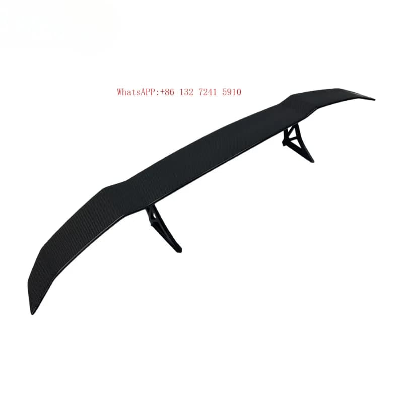 Style Carbon Spoiler Rear Wing Car Bumper Lip