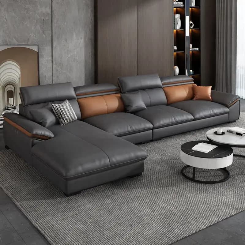 Italian High Living Room Sofas Luxury Sectional Curved Modern Sofa Living Room Lazy Boneless Banken Woonkamer Furniture For Home