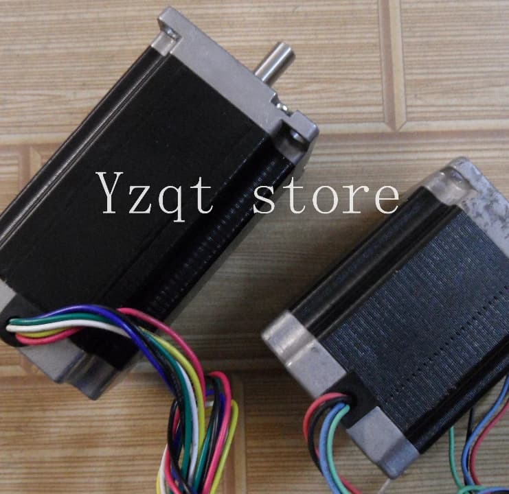 Stepper motor 23HS3422-06 4 lines 57BYGH1001 6 lines, original and genuine second-hand disassembly, processing