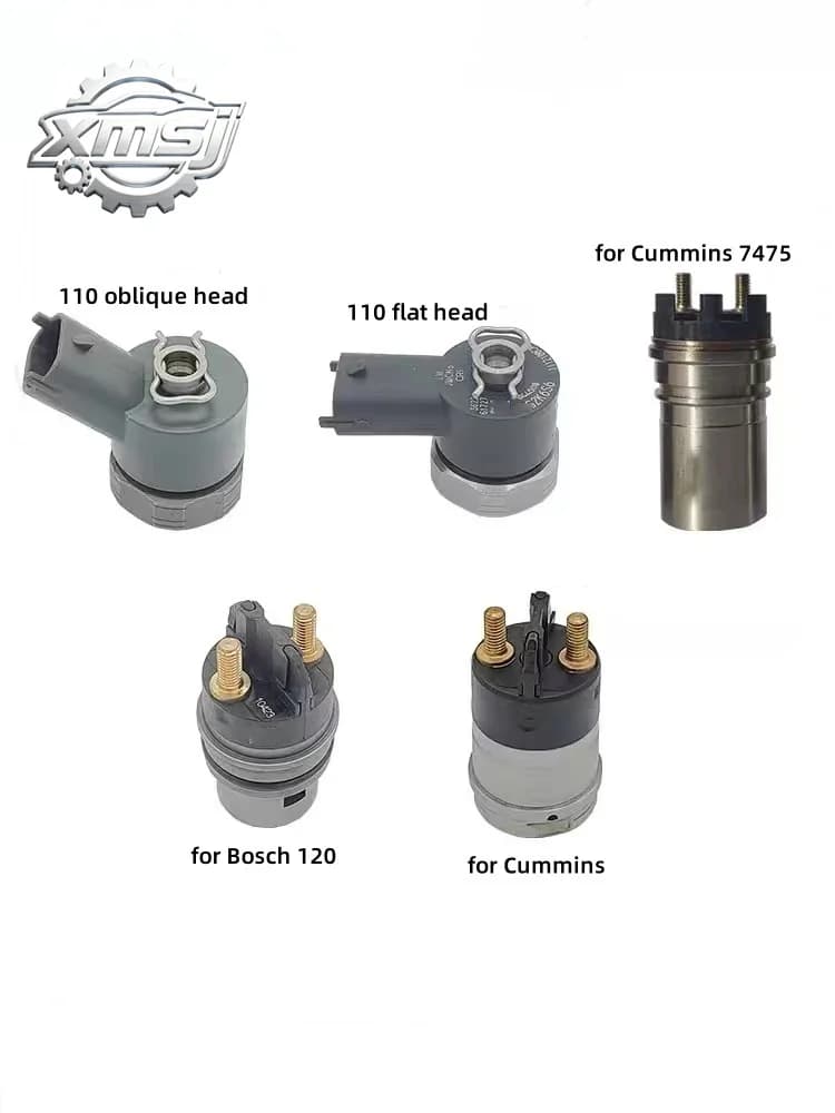 Para BOSCH 110 120 CUMMINS inyector común diésel válvula solenoide accesorio de inyector de combustible