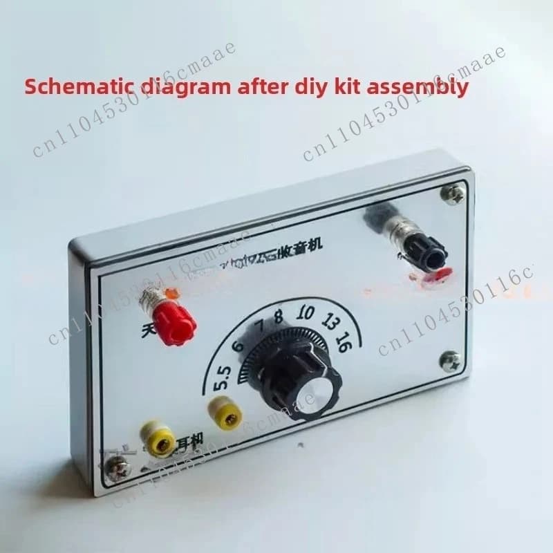 Mining Machine, Ore Radio DIY Kit, No Welding and No Opening, Convenient for Students To Assemble