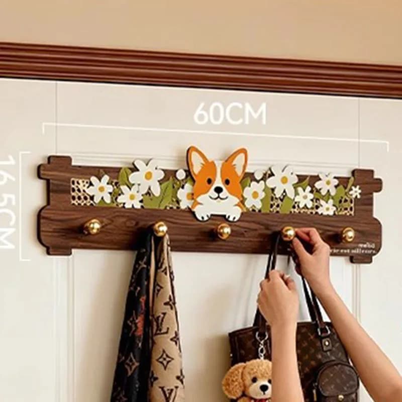 Wall Wooden Coat Racks Clothes Space Saving Organizer Minimalist Coat Racks Modern Display Arara De Roupa Lounge Suite Furniture