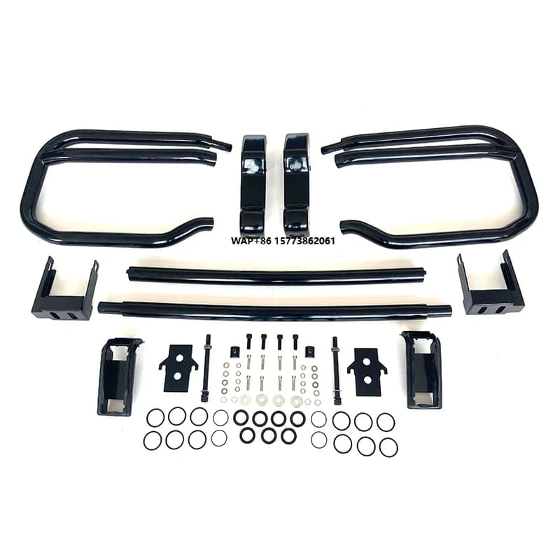 2019-2024Year W464 G63 Front Bumper Bull Guard Bar for G Wagon W463A G63 Black Bull Bar Protect