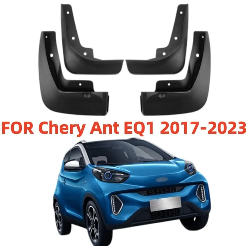 Mudguards FOR Chery Ant EQ1 2017-2023 Automotive For Fender Mudguard Vehicle Exterior Decor ABS Material Protective Accessories