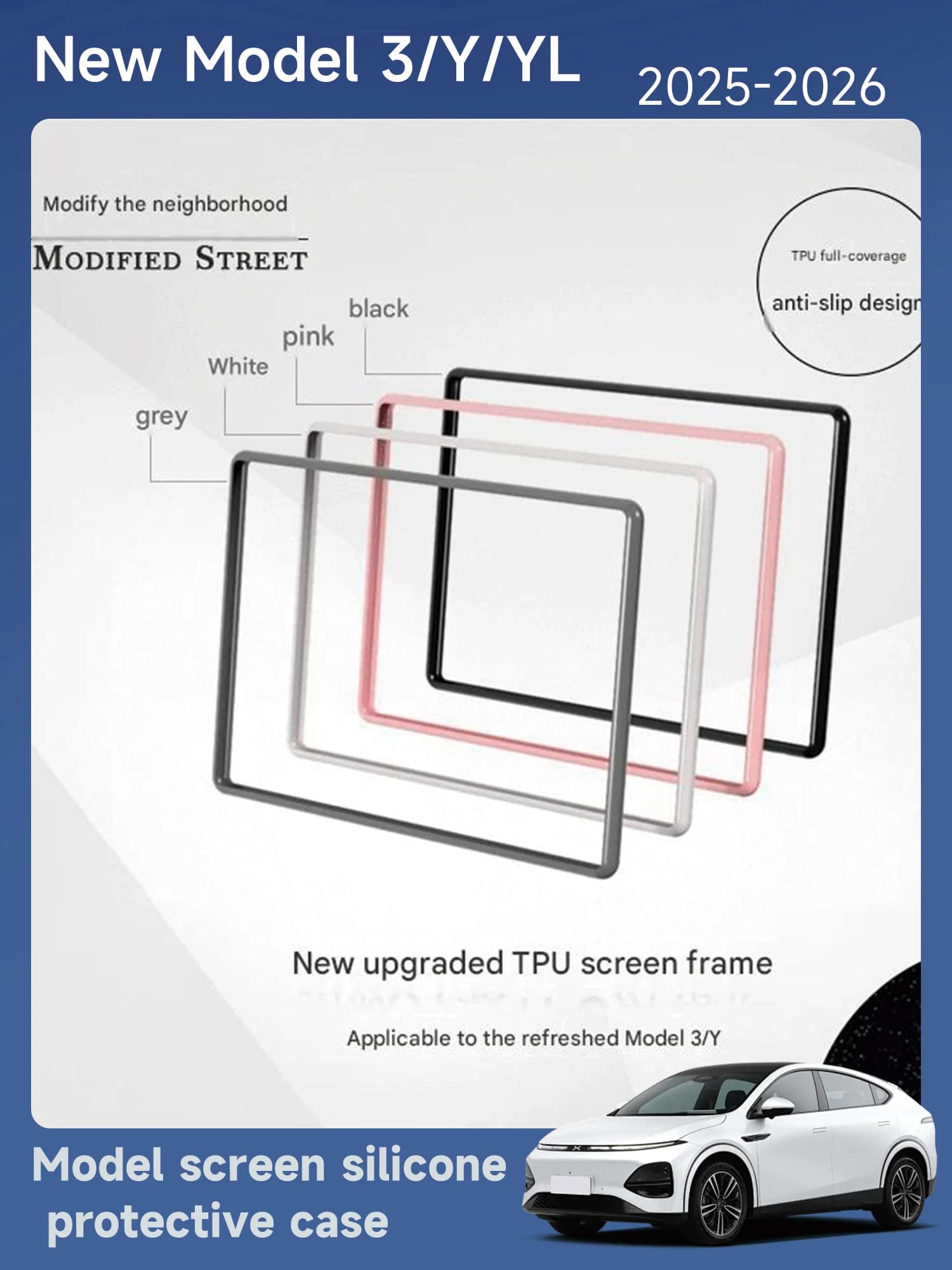 [Fast Shipping] Model 3/Y Central Navigation TPU Screen Protector