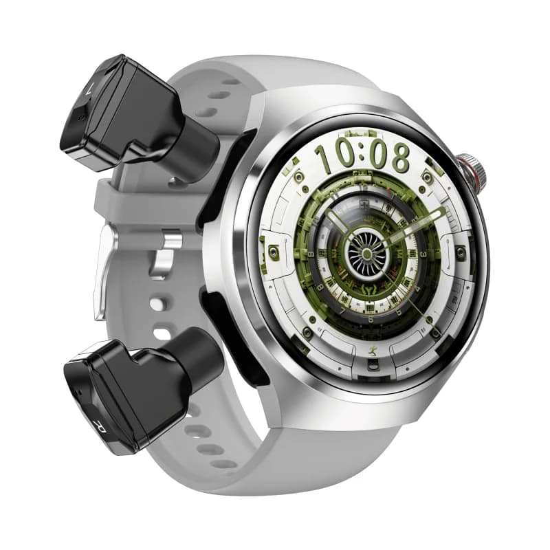 Fashion 2 in 1 Smart Watch TWS Headset Call Exercise Pedometer Sleep Monitoring Sports Bracelet Men Wireless Earbuds Smart Band