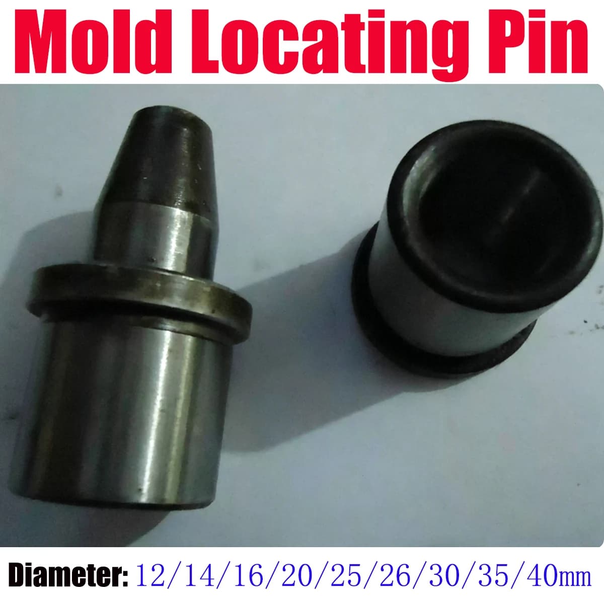 Mold Locating Pin Guide Bushing Set, Die Steel Precision Positioning Components for Injection Mould