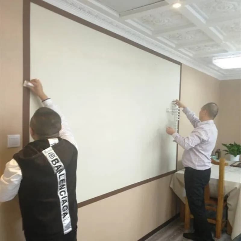 Calligraphy and painting wall sticker magnetic felt, magnet fixed Chinese painting wallpaper