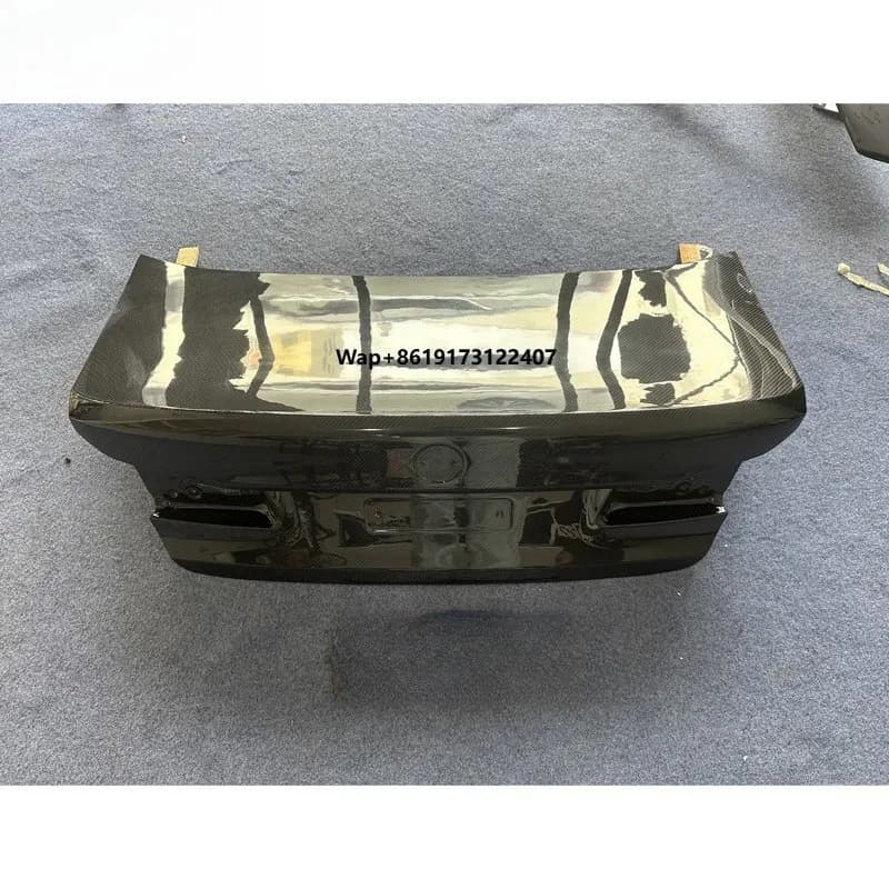 For M5 F90 G30 G38 Dry Carbon Fiber Rear Trunk OEM Style Trunk Boot Lid Rear Deck Boot Lid Cover Hood