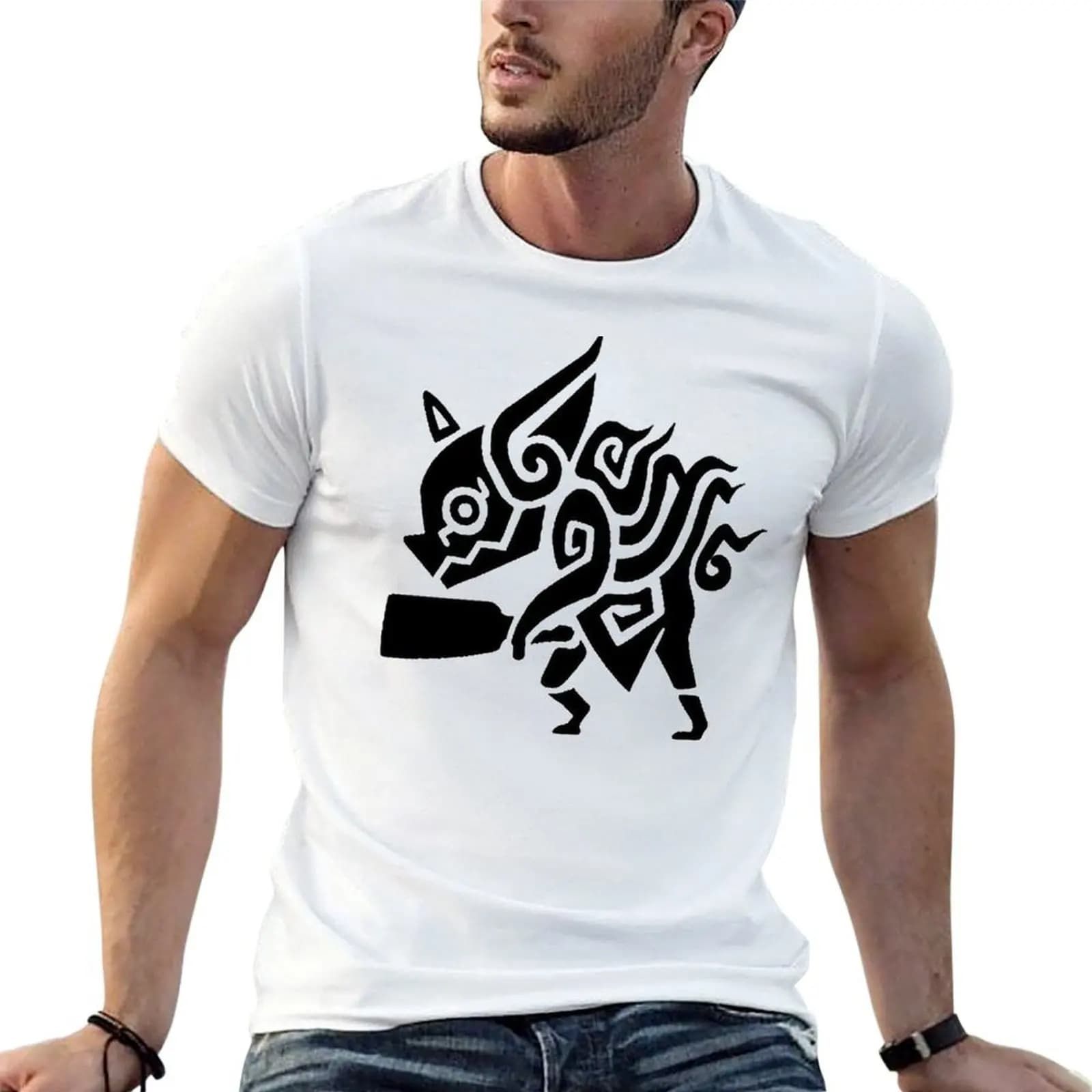 Bokoblin T-Shirt graphics Aesthetic clothing t shirts men