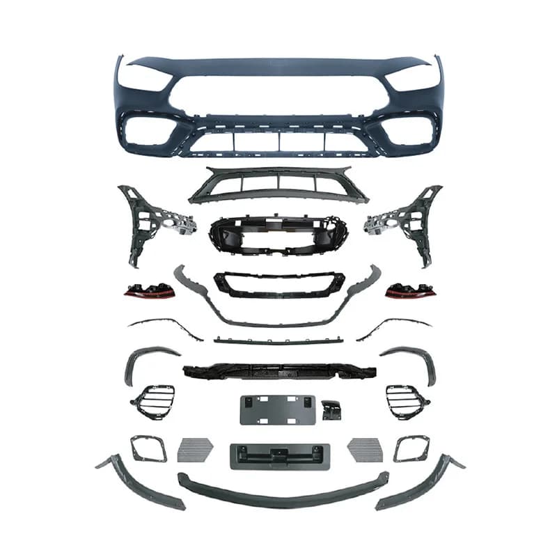 Style Body Kit for  W290 - Grille Front Rear Bumper FRP Material High Quality Auto Parts
