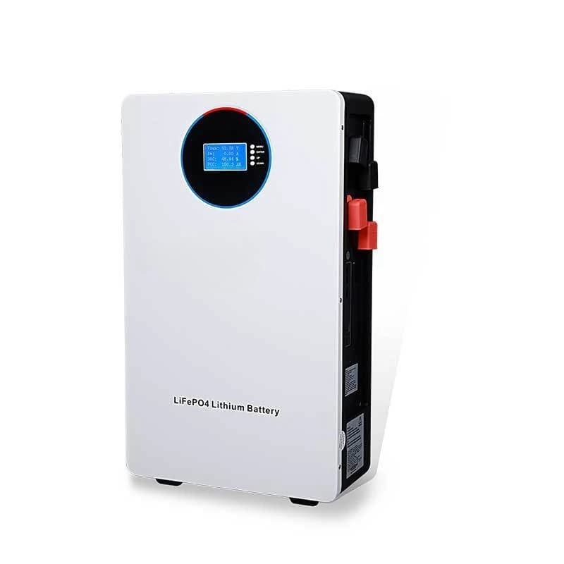 Solar household wall-mounted energy storage lithium iron phosphate battery