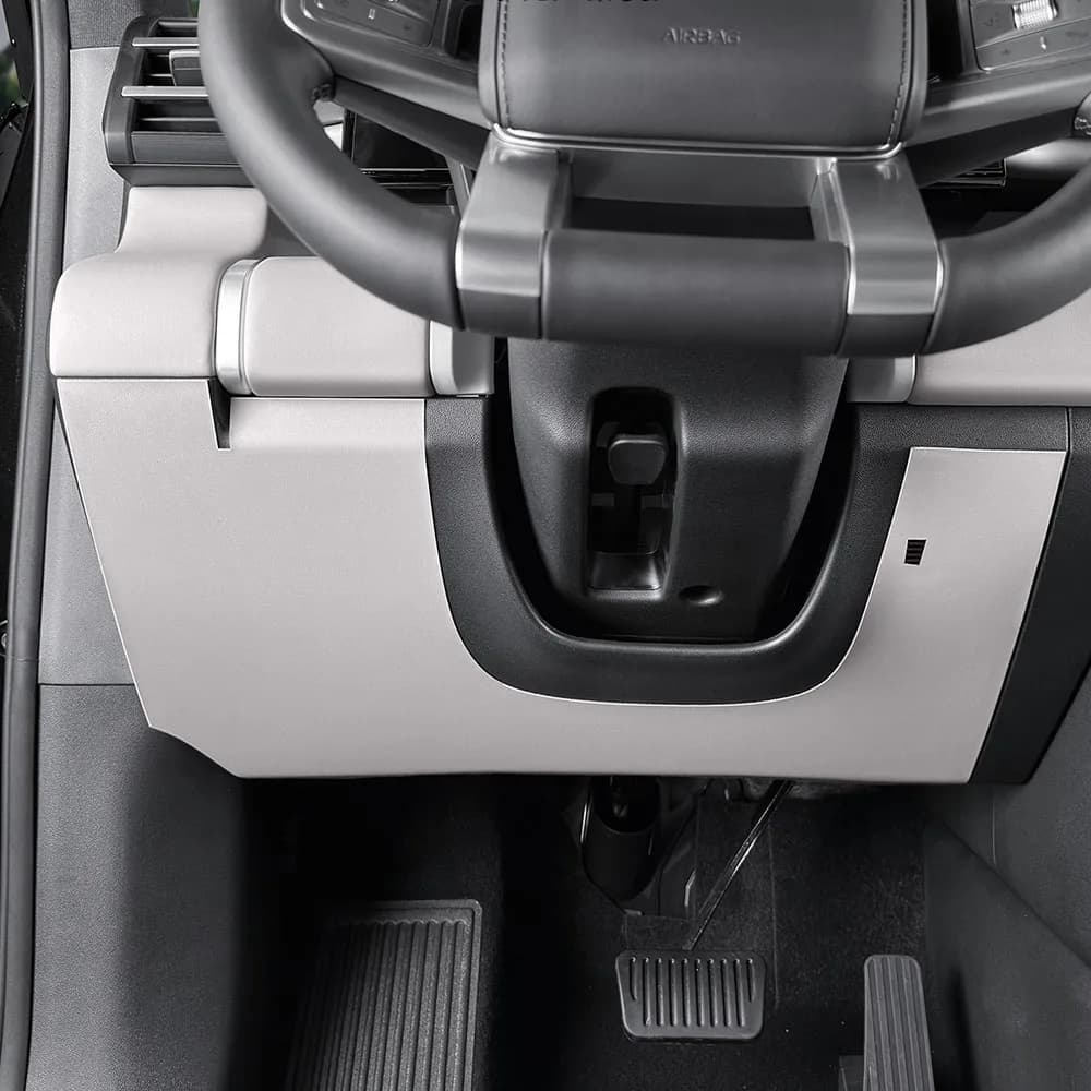 Driver's Panel Anti Kick Pad For BYD Leopard 7/Titanium 7/Super 7 Interior Modification Accessories Leather Protective Sticker
