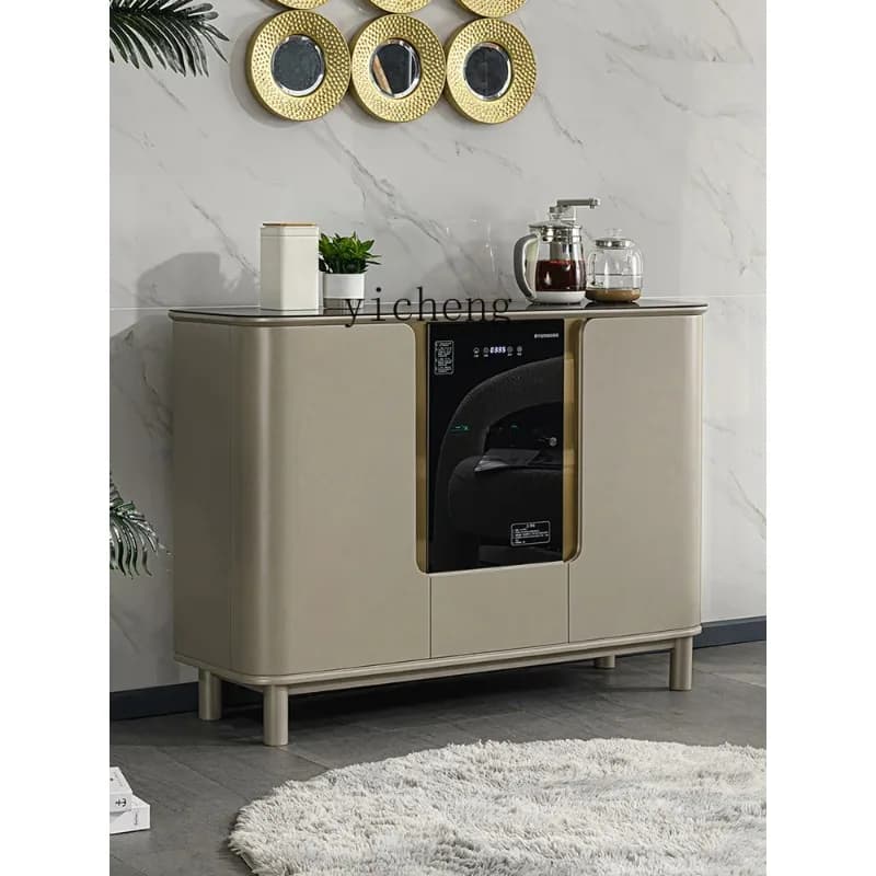 Intelligent Water Dispenser Tea Bar Machine Integrated Household Automatic Tea Brewing Water Bar Table Side CabinetD24
