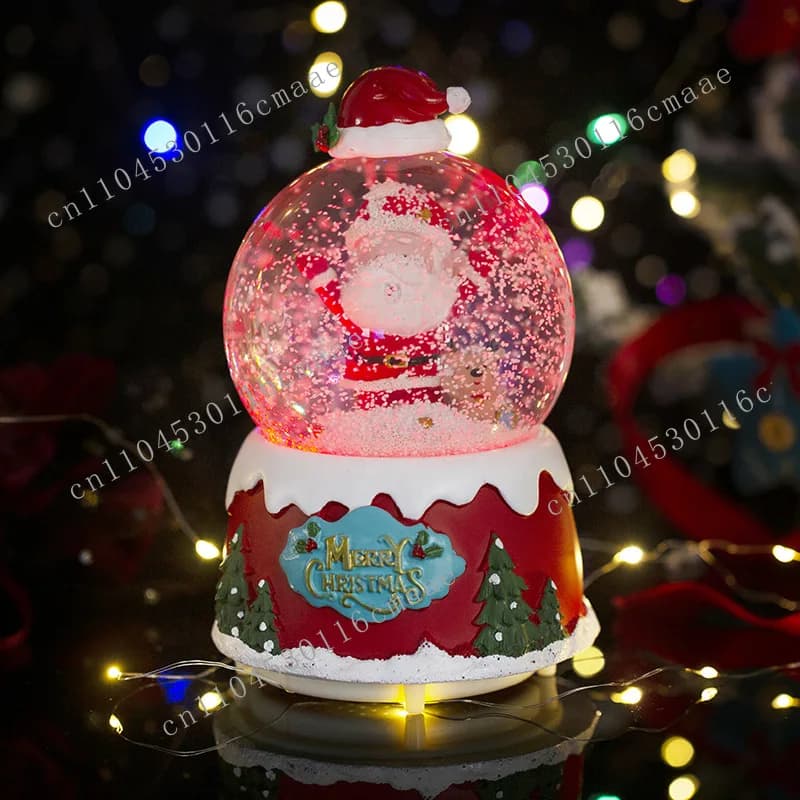 Christmas gifts, snowflakes, crystal balls, music boxes, home tabletop decorations, Christmas Eve gifts, boutiques
