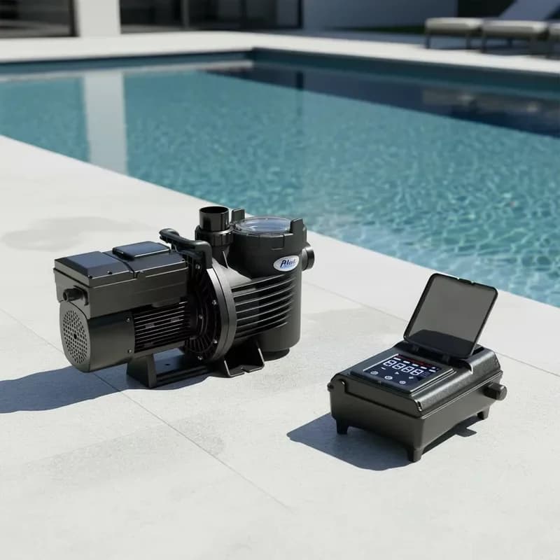 Pikes Variable Speed Swimming Pool Pump 1.5 2 3 WiFi Bluetooth App Controlled Silent Energy Saving Pool Circulation Pump
