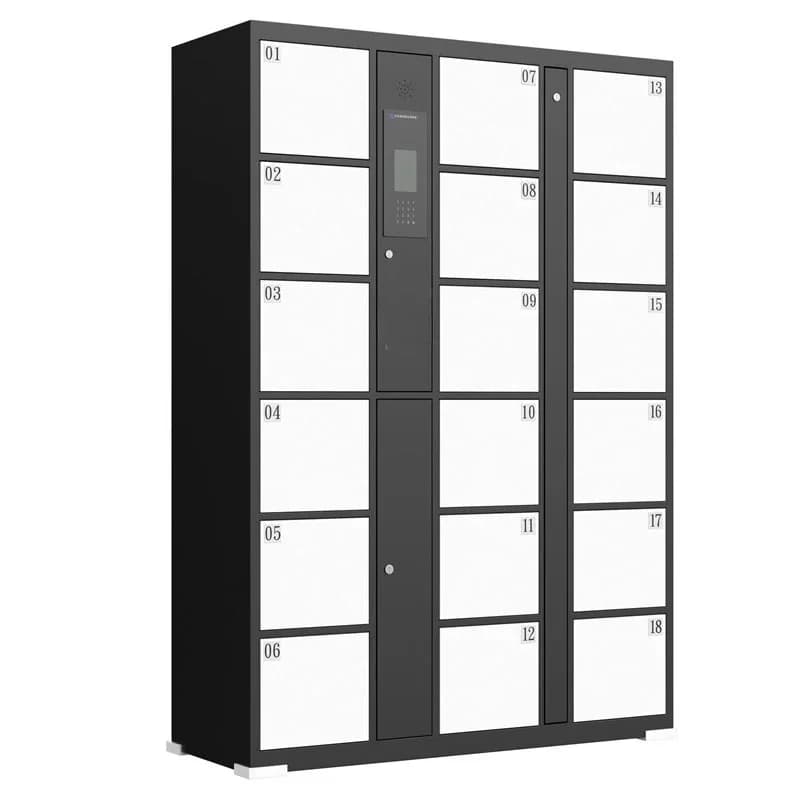 Electronic deposit box, locker, fingerprint facial recognition smart locker