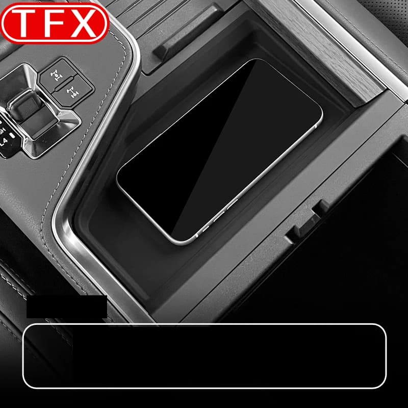 For Lexus GX550h 2024 Car Styling Central Control Wireless Charging Silicone Pad Central Storage Dustproof Mat Auto Acccessories