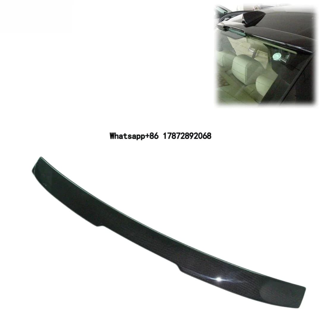 Carbon Fiber Roof Spoiler for  5 Series E60 2003-2010, Rear Window Top Wing Lip Spoiler