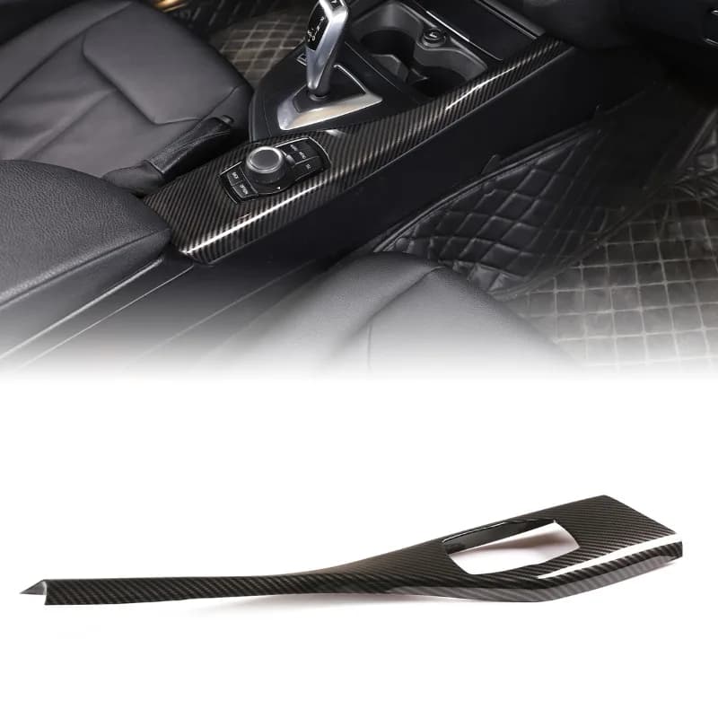ABS  Center Console Gearshift Multimedia Panel Trim Panel Cover Sticker For BMW F20/1 Series 2 Series LHD Car  Accessories