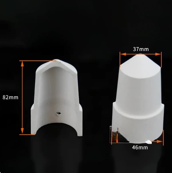 KP Dental Quartz Crucible for Vertical Horizontal Centrifugal Casting Machine Dental Lab Processing Technician Materials