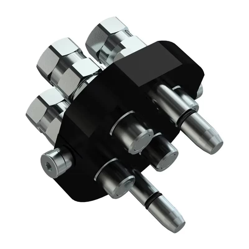 New P5065 5-Way Multi-Pole Clean-Break Couplings Faster Replacement Agriculture Construction Machine Fittings