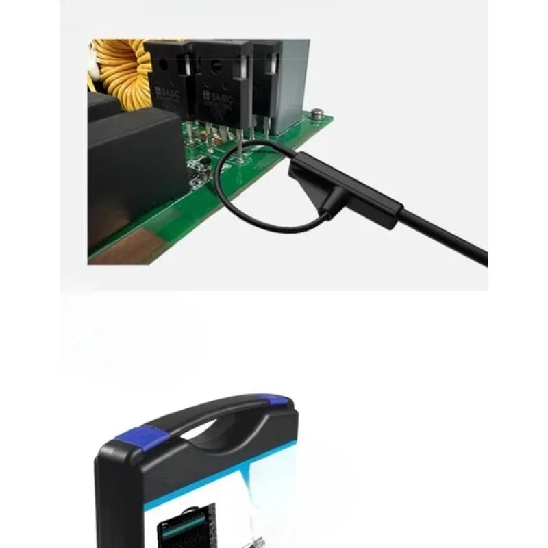 High Frequency Flexible AC Current Probe Roche Coil 30MHz Bandwidth, Oscilloscope