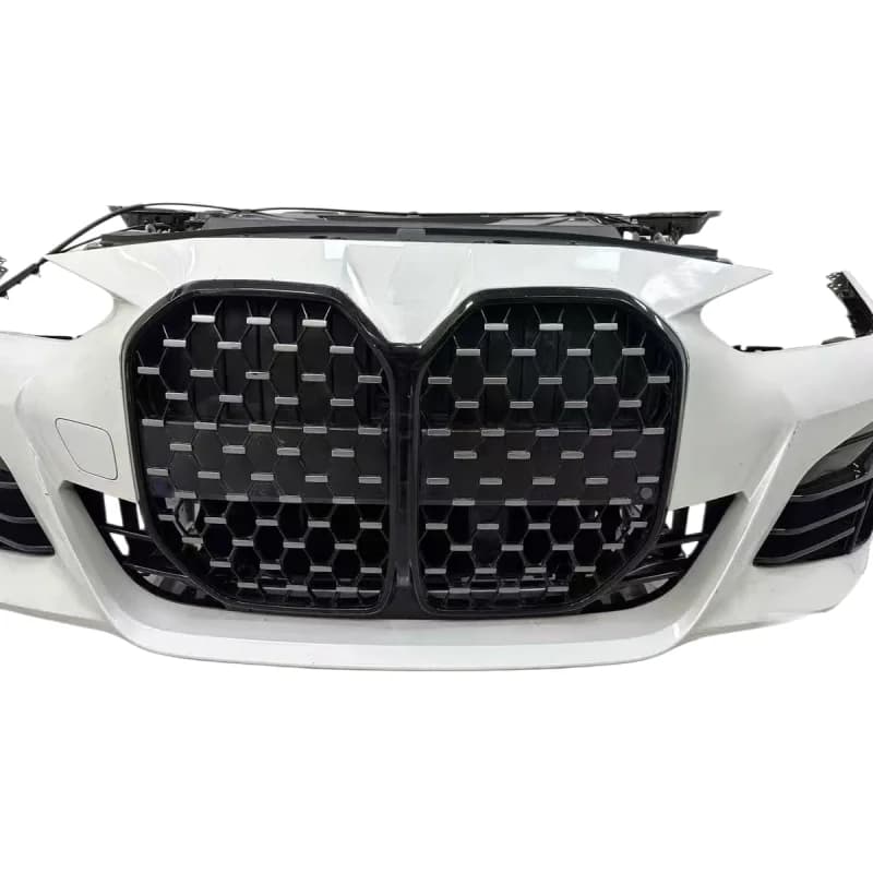 Auto Parts Full Replacement Plastic Front Bumper Assembly with Grille Exterior Tuning Sport for G26