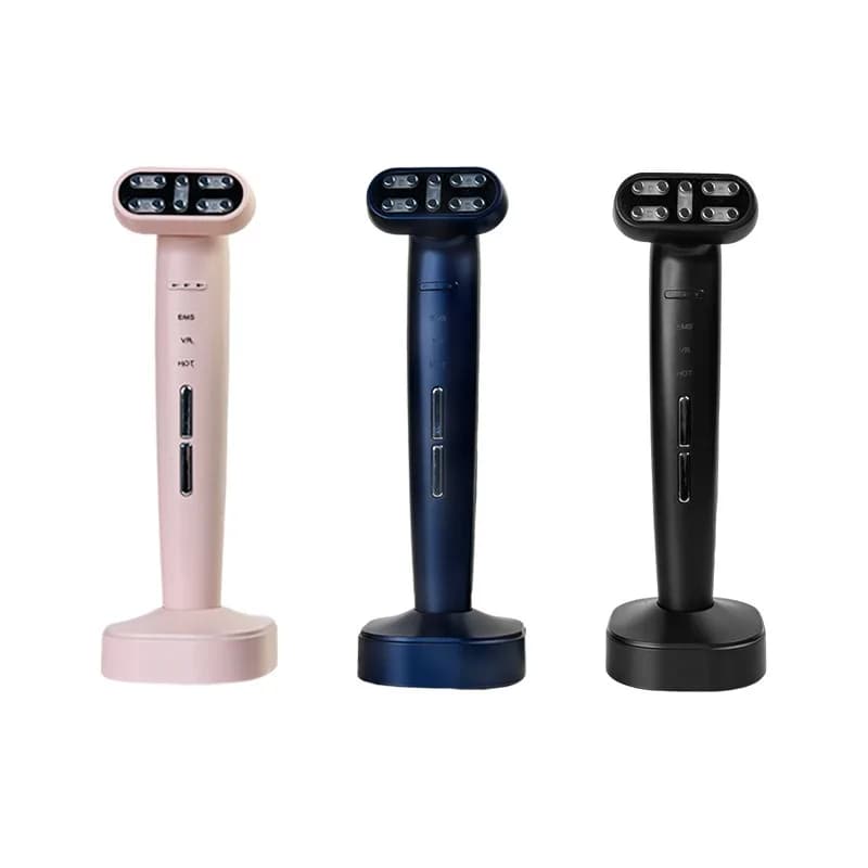 EMS micro-current introduction eye  massage color light vibration warm eye