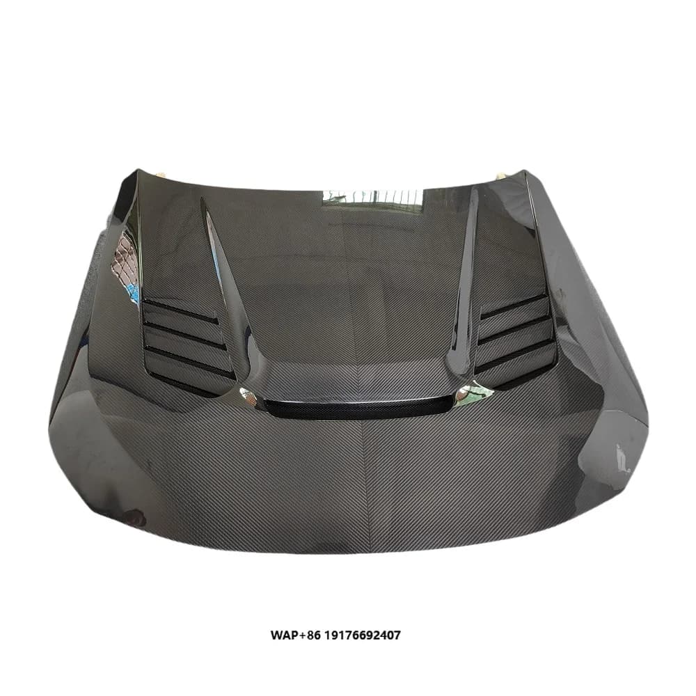 V Style Dry Carbon Fiber Hood for 2 Series G87 M2 G42 M240 Front Engine Valve Cover Auto Parts Performance Kit