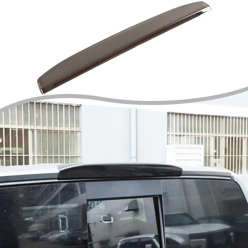 ABS For 2016+ Nissan Titan High-Mounted Brake Light Smoked Cover Headlight Protective Trim Exterior Car Accessories