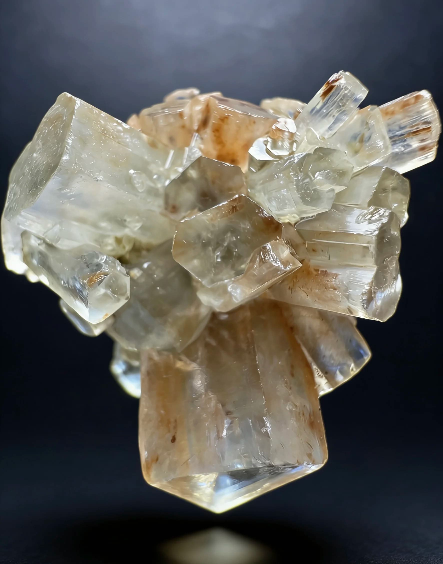 Natural mineral aragonite crystal specimen, raw stone, collection stone, stone decoration, geological science popularization