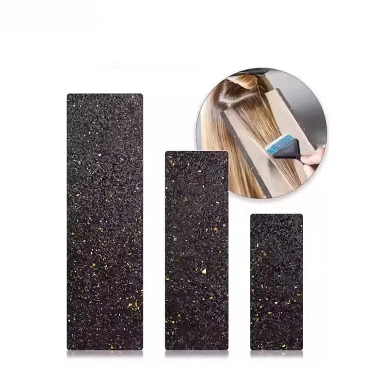 Transparent DIY Balayage Highlighting Board Salon Hair Coloring Tool Fiber Balance Dye Board