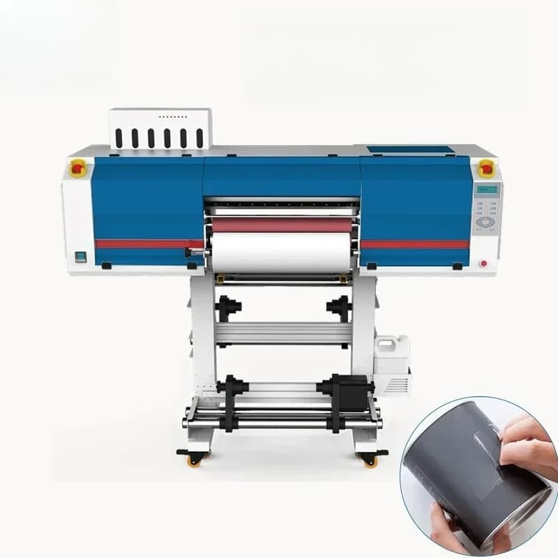 DTF-UV A1 crystal label printer, sticker digital printing notebook sticker printing machine