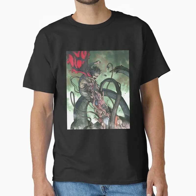 Akira Cyberpunk City Explosion Gift T‑Shirt Katsuhiro Otomo Retro Manga Shotaro Kaneda Neo‑Tokyo Anime Print Short Sleeve Tops