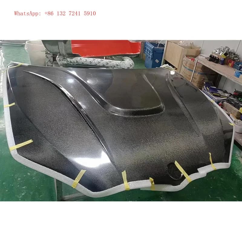 Best Seller Modified Carbon Fiber Engine Hood Bonnet for  X5 F15 100% tested well