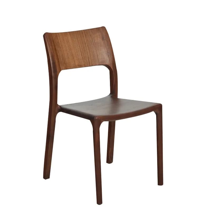Nordic solid wood dining table dining chair North American black walnut schuck chair mortise and tenon simple