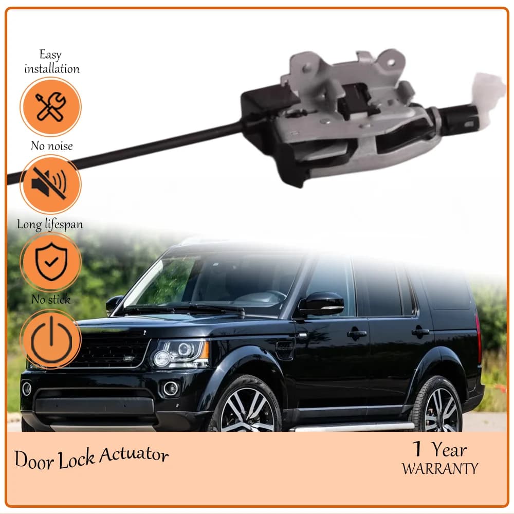 Dust-shielded Lock Unit, applies Land Rover LR3 LR4, Robust tailgate actuator,  OEM LR017470,FQR500220,FQR500080