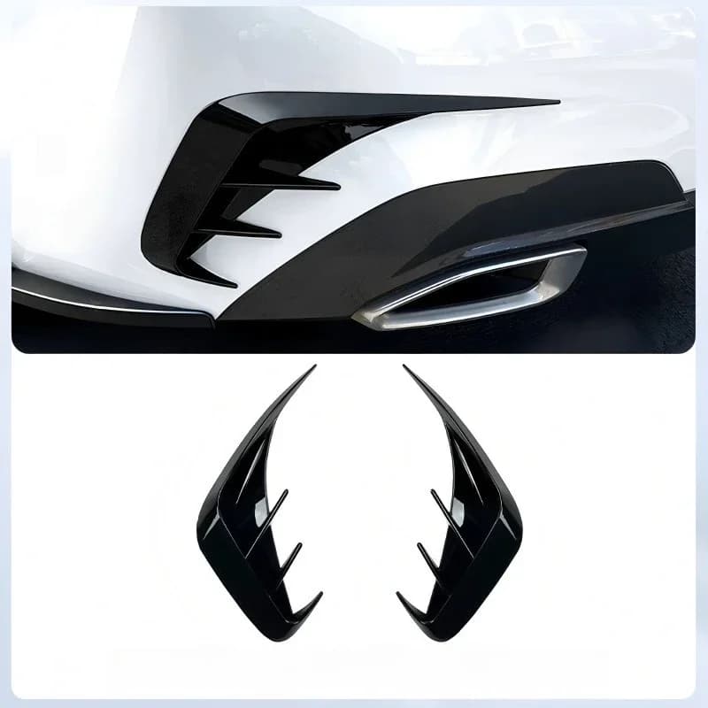 For BMW 3 Series G20 M-Sport 325i 330i 2020-2022 Rear Bumper Ventilation Trim Cover Exterior Decoration Bright Strip Accessories