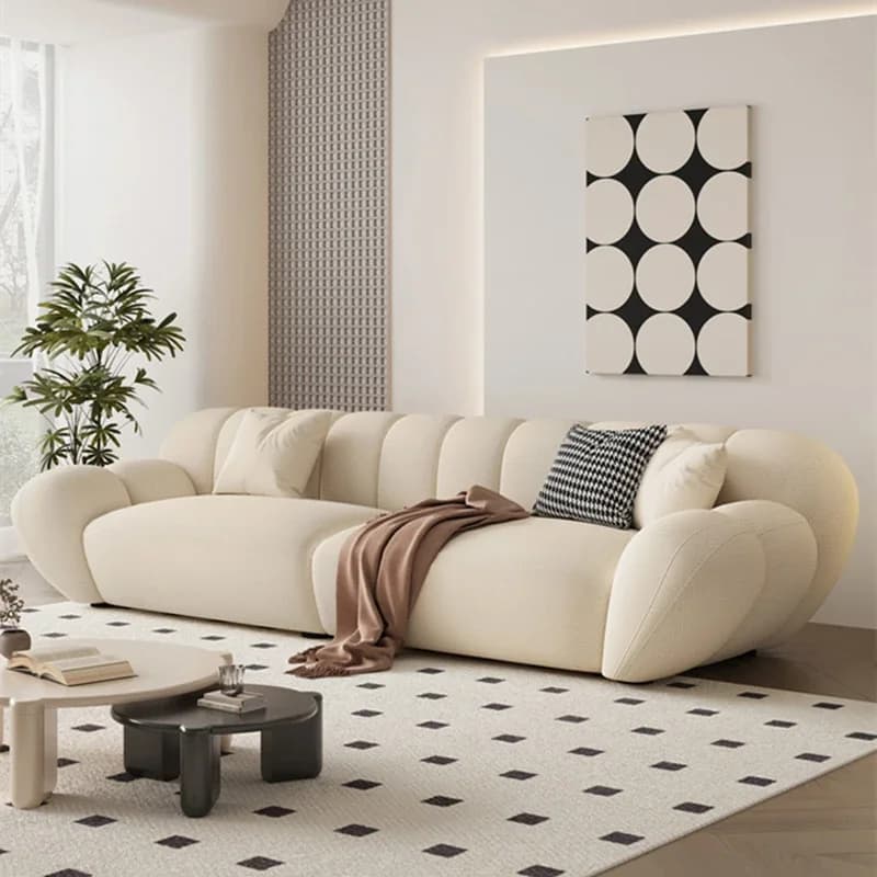 Modern Replica Puffs Togo Sofa Single Sleeper Minimalist Salon Modular Sofa Set Pouf Sofy Do Salonu Living Room Furniture