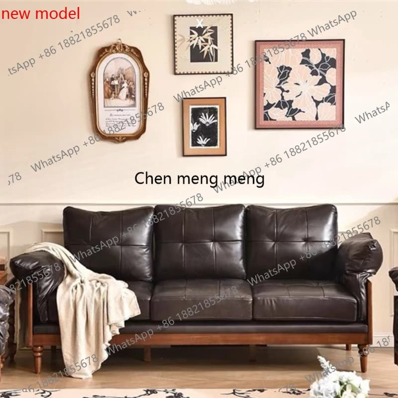 Lazy Floor Sofas Living Room Comfortable Designer Lounge Hotel Sofas Modern Genuine Leather Furniture  A178