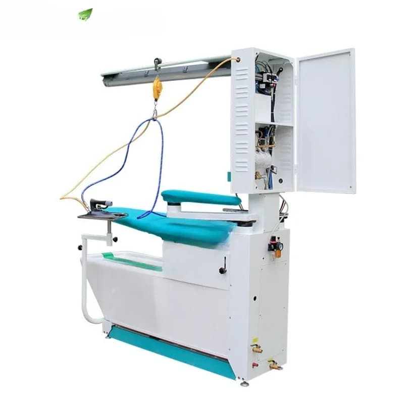 Multifunctional bridge ironing table dry cleaner equipment suction blast belt stain removal gun comes with a generator