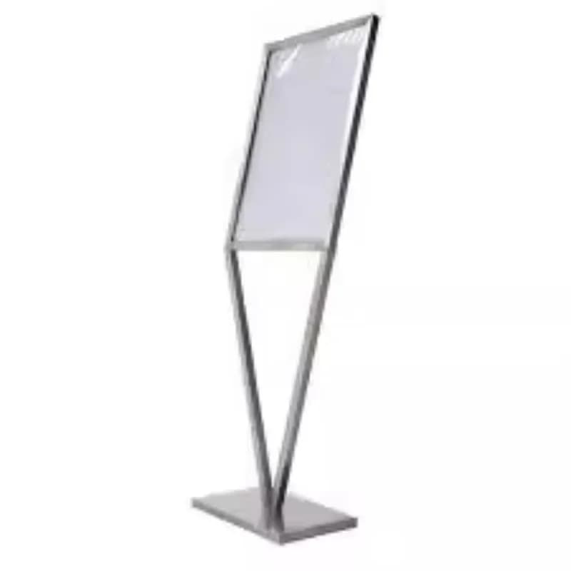 Billboard display stand V-shaped vertical sign poster stand vertical floor type