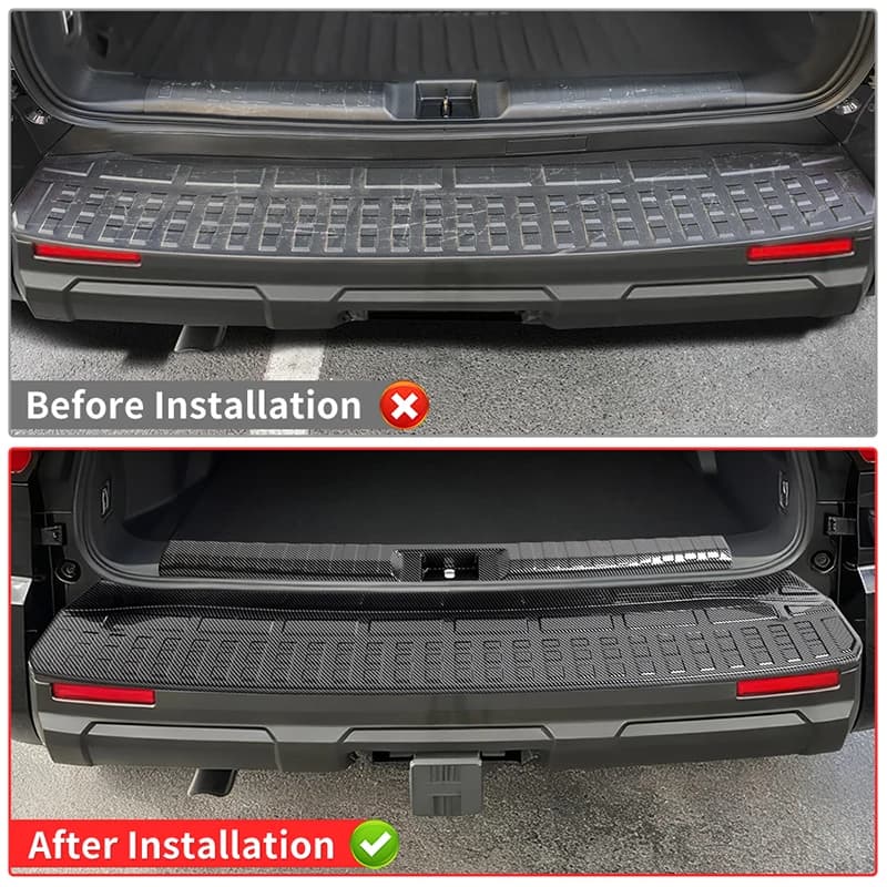 For 2025 2026 Toyota 4Runner Rear Trunk Sill Protector Anti Scratch Wear Resistant Protection Exterior Car Accessories