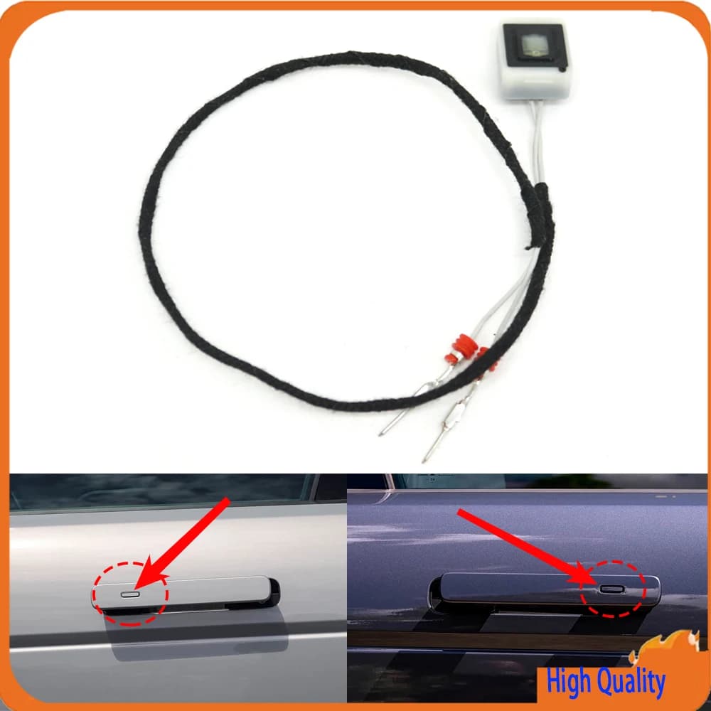 Exterior Hidden Door Handle Smart Induction Sensor Keyless Entry Button Switch For Land Rover Range Rover Velar L560 Evoque L551