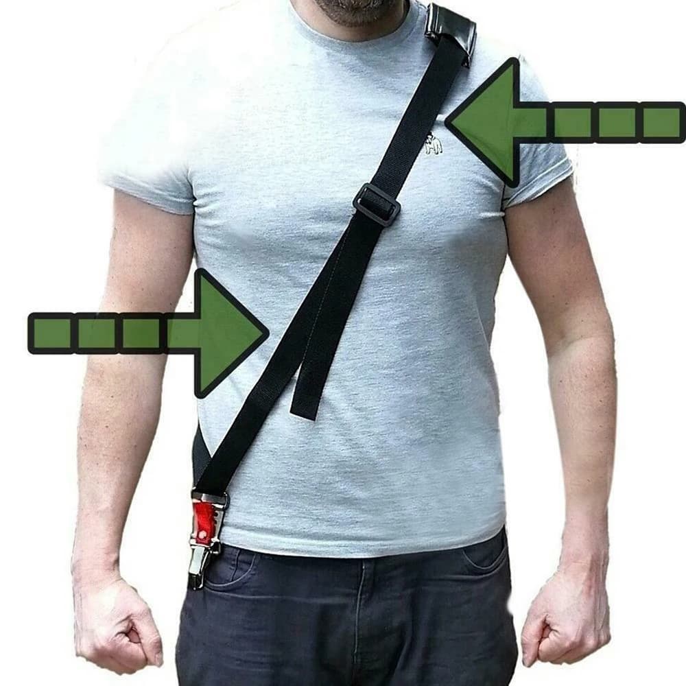 Trimmer Brush Cutter Adjustable Single Shoulder Strap Harness Holder for Lawn Mower Shoulder Strap Replacement